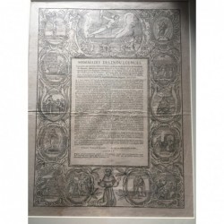 Ablaßbrief - Buchdruck, 1760