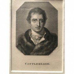 Castlereagh - Stahlstich, 1850